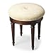 BUTLER BERNADETTE PLANTATION CHERRY VANITY STOOL
