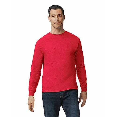 Image of Gildan Adult Heavy Cotton Long Sleeve T-Shirt, Style G5400, 2-Pack