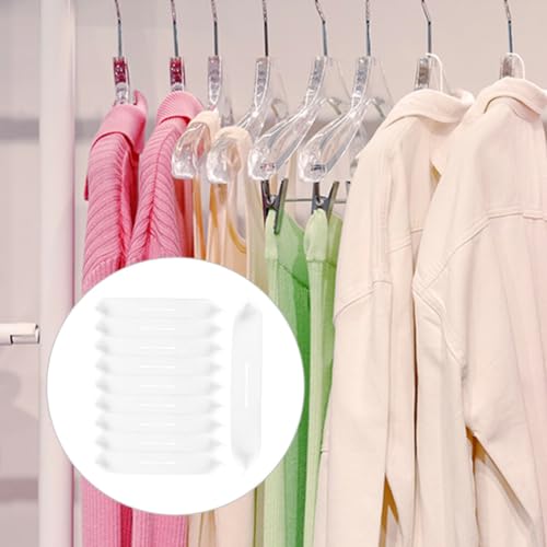 Uonlytech 50 peças acolchoadas de espuma para cabides, mangas, protetores de roupas, capas de esponj