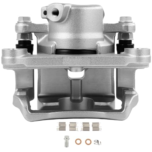 Image of SCITOO 19B3317 Front Left Disc Brake Caliper w /Bracket Fit For Mazda For MX-5 2006-2015,For Mazda For MX-5 Miata 2006-2015, Single Piston