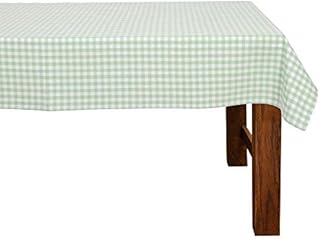 FILU Obrus 140 x 220 cm szary/biały w paski (kolor i rozmiar do wyboru) - wysokiej jakości obrus ze 100% bawełny