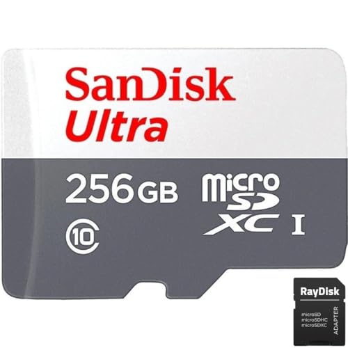 �y�Z�b�g�i�z�y �T���f�B�X�N ���K�i �zSanDisk �}�C�N��SD�J�[�h microSD�J�[�h 256GB microSDXC UHS-I Class10 �ő�Ǎ�100MB/s ���� SDSQUNR-256G-GN3MN+SD�����A�_�v�^�[