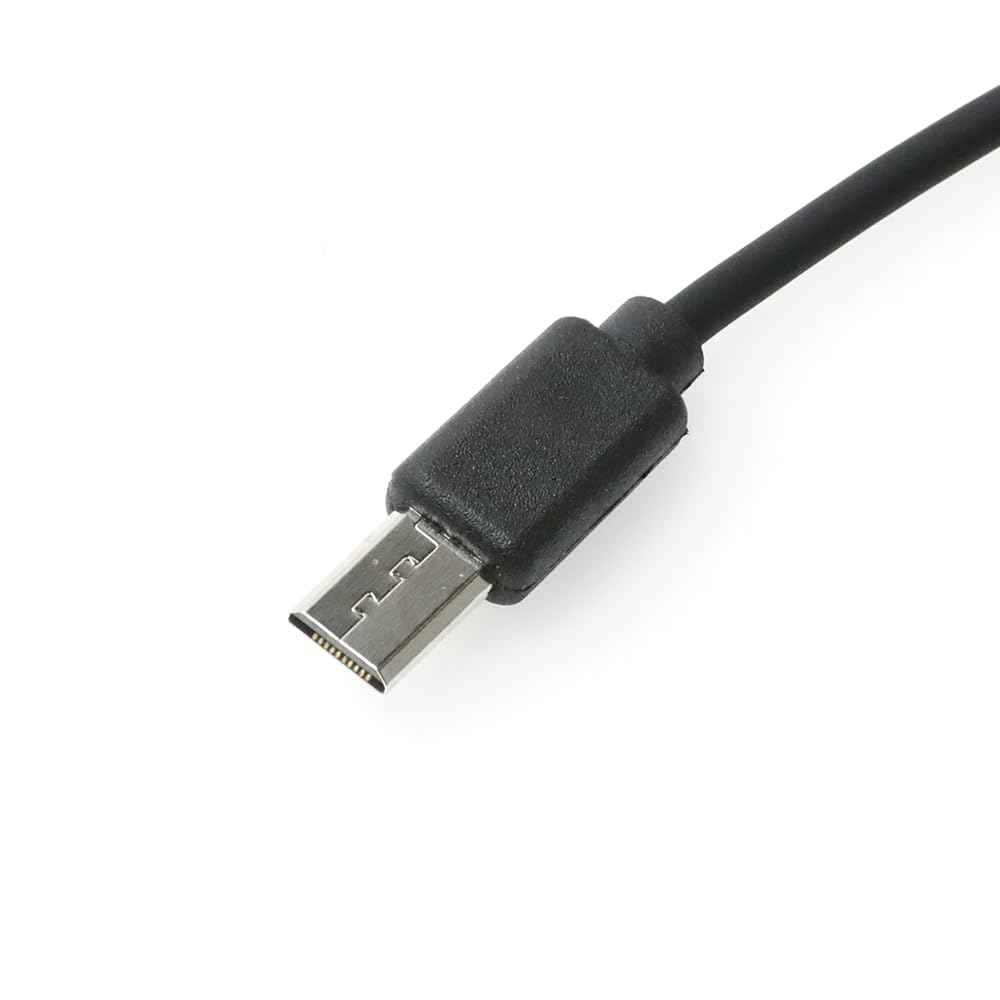 Alvin's Cables Cavo Timecode per fotocamera Sony FX3| FX30| A7S3| A1, DIN a Micro USB Timecode cavo per Atomos UltraSync ONE 35 cm