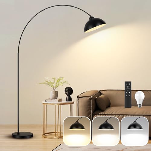 VerRon 𝟕𝟖 𝐢𝐧 Arc Floor Lamp for Living Room with