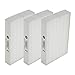 Replacement Filter Compatible with Honeywell R Filter (HRF-R3) for HPA090, HPA100, HPA200, HPA250 and HPA300 Series Air Purifiers (3 Pack)