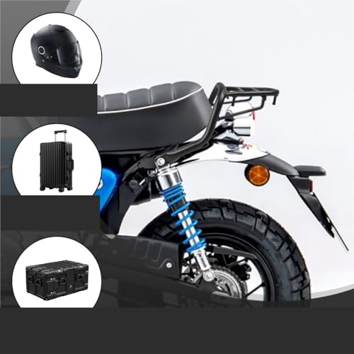 Porte-bagages arrière pour Monkey 125 (2018-2024) support de queue noir