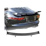 Spoiler Tail Wing Lip Carbon Fiber Car Trunk Racing Spoiler for Jaguar F-Type SVR R Coupe 2014-2021 Car Rear Boot Lid Racing(Carbon Fiber)