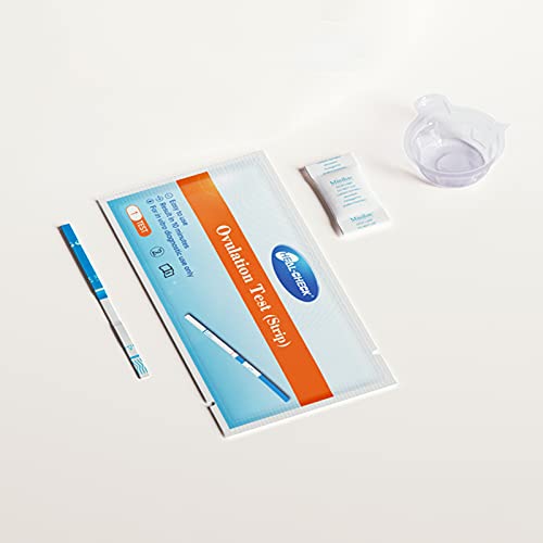 Heal-Check Ovulation Test Strips（50-Pack-4.0Mm ）With 50 Free Collection Cups,Ovulation Test Strips Kit For Women,Fertility Tracker Kit,Fertility Test For Women,Easy At Home (50 Lh Test Strips) #TOP2