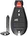 KeylessOption Keyless Entry Remote Control Smart Key Fob Ignition Alarm for Dodge Dart 13-16 M3N32297100