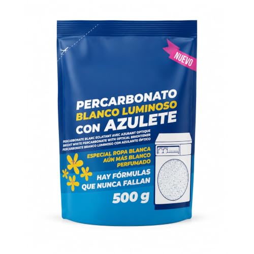 Percarbonato con Azulete, Especial ropa blanca, 1 Unidad de 500 gramos
