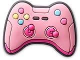 Crocs polyvinyl chloride Jibbitz Pink Gaming Controller, No Size, Polyvinyl Chloride, No Gemstone, No Size, Polyvinyl Chloride, No Gemstone