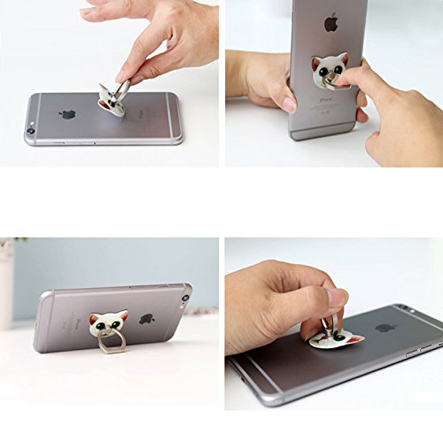 Olizee™ Adorable Cat Smart Phone Holder Universal Ring Stand Holder Anti Drop Ring For Iphone Ipad Samsung And More, Ragdoll Cat #TOP3