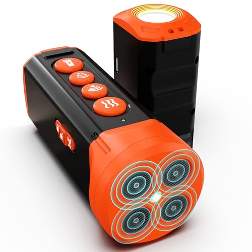 HeloDiqiu 2025 New Dog Bark Deterrent Device – 4X Ultrasonic Anti Barking Device for Dogs | Stop Neighbor’s Dog Barking | Rechargeable & Portable | Safe, No Collar Training | Indoor & Outdoor Use