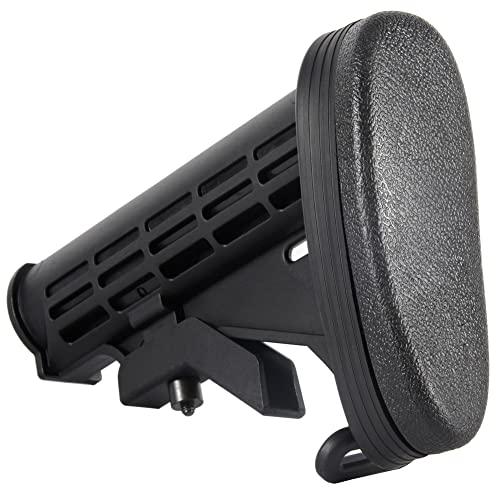 2-Packs Rubber Combat Butt Pad Snap-On Recoil Pad For 6-Position Adjustable Stocks #TOP5