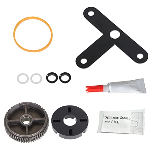 Munirater Headlight Motor Repair Kit Brass Gear Replacement For Corvette C5 00-04 Firebird Trans Am 93-02 Sunbird 92-94 Saturn Sc Sl 91-96 51072-54 51072 #TOP2