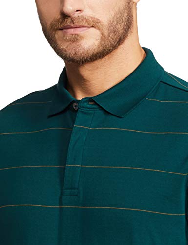 Image of Levi's Men's Striped Polo Collar T-Shirt