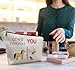 uinwk Principal Gifts for Women Canvas Makeup Bag, Best Principal Gifts Cosmetic Bag, Gifts for School Principals, Principal Appreciation Gifts, Other Principals and You