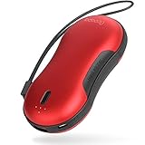 OCOOPA Handwärmer Schnellladung USB, 9000mAh PD wiederaufladbarer Powerbank, Elektrische Tragbare Taschenwärmer, 15 Stunden Lang Anhaltende Hitze Tür Outdoor-Sportarten, für Kinder, Frauen, Männer