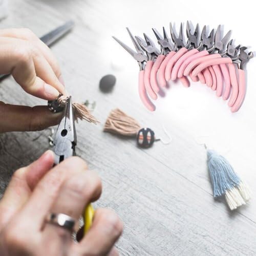 Alicates para joyería de acero resistente para evitar deformar alambres 3