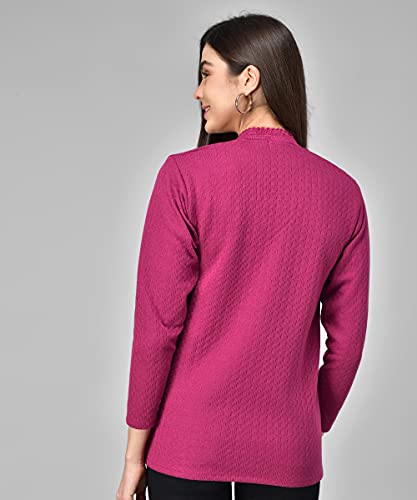 Image of eKools Women's Winterwear Woolen Sweater Cardigans