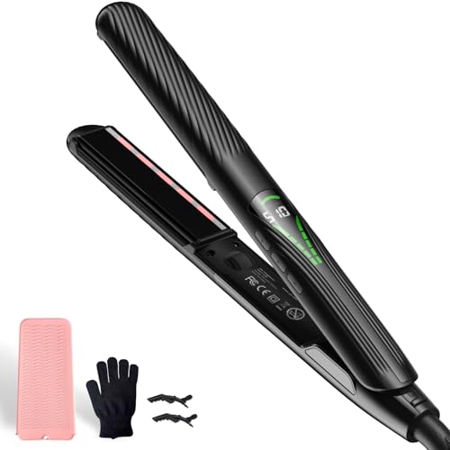 Plancha de Pelo Titanium 1 pulg. con Ionización miniatura 1