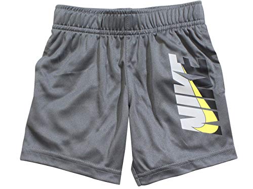 Nike Kids Boy's HBR Dri-FIT Shorts (Little Kids) Smoke Grey 7 Little Kids 5