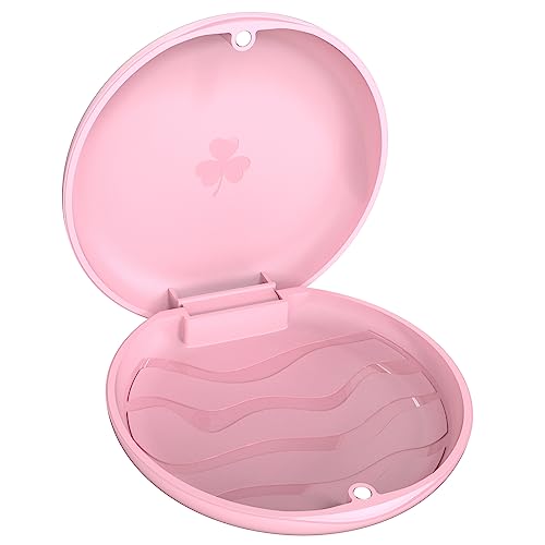 Orthodontic Mouthguard Case, Dental Retainer Case, Aligners Case (Pink)