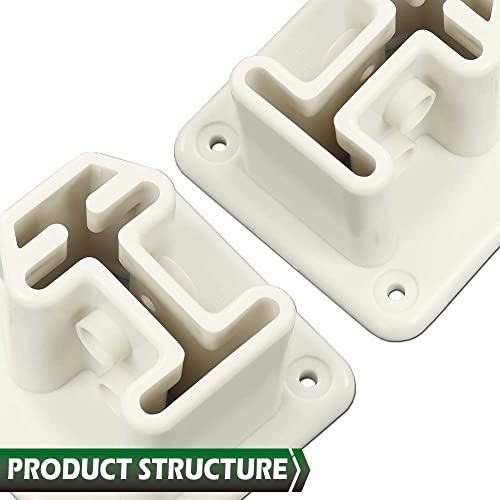 Escalera para piscina de resina blanca 2 piezas miniatura 6