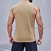 Canottiere Uomo Sportive Spalla Larga Cotone Gilet Running Sportive Casual Canottiere Senza Manica Traspirante Palestra Canotte Bodybuilding Cotone E Lino Fitness Canottiera Mare Contenitiva Elegante #4