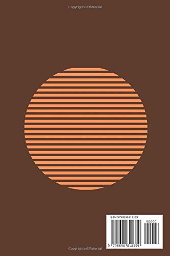Notebook: Notebook Seventies Design - Size 6 X 9 inches - 80 Lined pages for personal record - Image 2