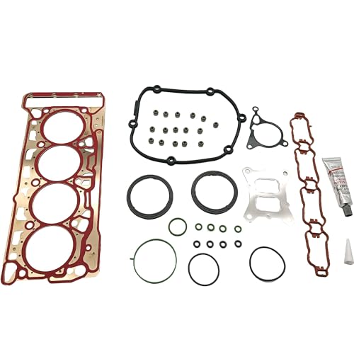 Image of PartsFlowHead Gasket Set Fit 2008-2009 Audi A3 A4 Quattro Volkswagen Jetta Passat 2.0L For 2010-2017 Audi A5 Quattro 2.0L For 2010-2014 Audi A5 2.0L For 2013-2017 Audi Q5 2.0L