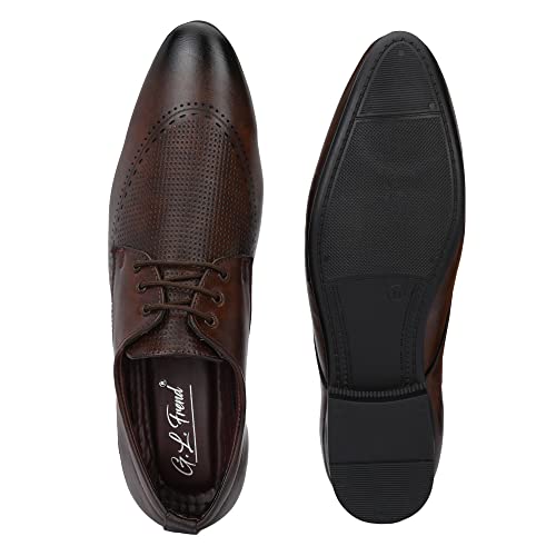 Image of Formal Stylish Lace-up Derby Shoe for Men