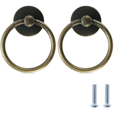 TsunNee Vintage Drawer Handles - 12PCS Cover