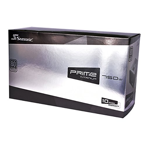 SeaSonic PRIME Titanium 750 W 80+ Titanium Certified Fully Modular