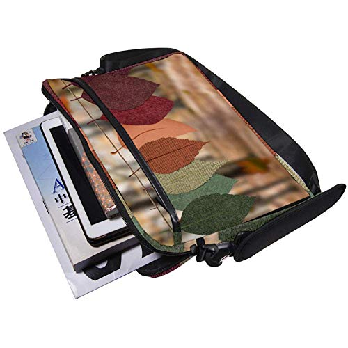 Bolso bandolera para portátil de 14 a 15.4 pulgadas con compartimento acolchado 5