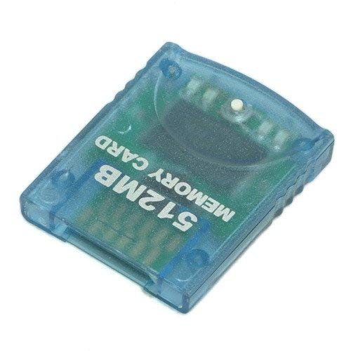 OSTENT 512MB Memory Card Stick for Nintendo Wii Gamecube NGC Console Video Game