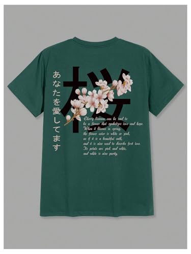 GORGLITTER Men's 3 Pack Vintage Graphic Tee Shirt Short Sleeve Crew Neck Casual Streetwear T-Shirts4