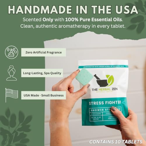 The Herbal Zen Stress Fighter Shower Steamers
