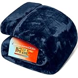 IMA HOME 【４大最先端テクノロジー×瞬温®暖感】毛布 シングル 冬用 厚手 あったか毛布 新8層構造高保温 「吸湿発熱+遠赤発熱」 2枚合わせ 綿入り 5重抗菌防臭防ダニ 静電気防止 光触媒 CICA保湿 極柔タッチ 掛け毛布 ブランケット 冬 あったか 軽量 ふわふわ 暖かい 洗える 140x200cm ネイビー