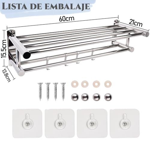 Consejos y reviews para comprar Barras toalla inoxidable para comprar online. 15 Imagen adicional