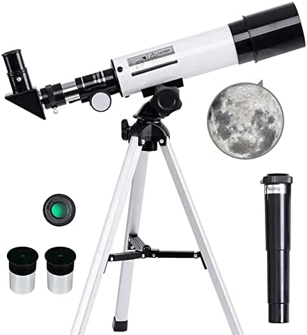 Astronomical Telescope Zoom 90X HD Outdoor Monocular Space Telescopes Portable Refractor Spotting Scope With Tripod for Kids Beginners