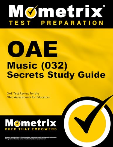 OAE Music (032) Secrets Study Guide: OAE Test Review for the Ohio Assessments for Educators cover