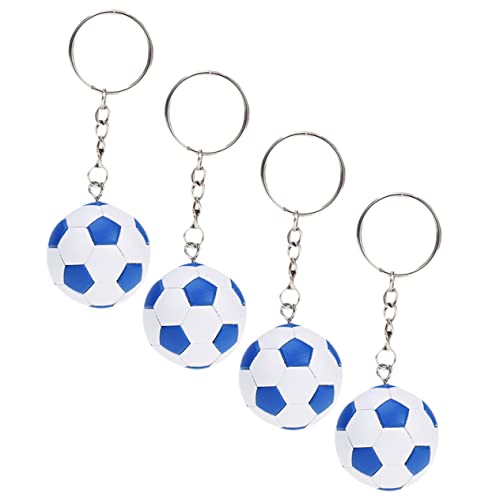 Totority Football Model Keychain Bag Hanging Decor Keyring Charm Keyring Soccer
