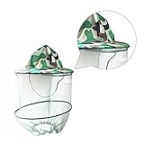 Gadpiparty Sombrero con Malla Protectora para Apicultores y Exploradores Diseño con Cuello Ajustado Material Transpirable y Secado Rápido para Actividades al Aire