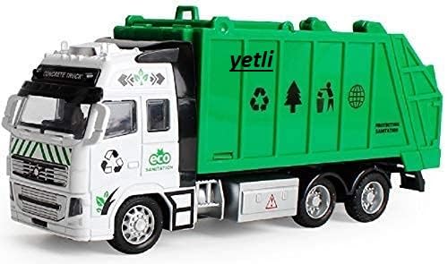 Yetli ABS Heavy Duty Plastic City Sanitation Truck- Friction Powered, Garbage Truck with Top Open Dumper- 1:16, Garbage Lifter Truck (B0CYH3FBJZ) Amazon Price History, Amazon Price Tracker