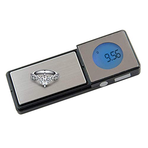 Báscula Digital de Bolsillo Ultra Mini para Joyas 100g miniatura 1