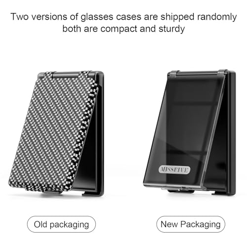 Ultra-Thin Folding Reading Glasses Portable for Men Women, MrGeek Foldable Compact Small Readers with A Flat Hard Case, Ultralight Slim Collapsible Travel Eyeglasses, Rectangle frame, 1.75 Strength