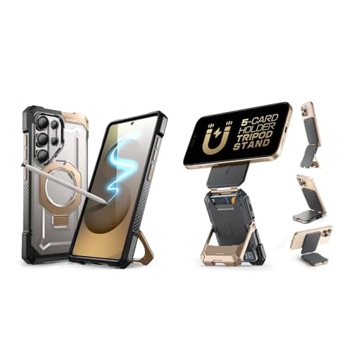 Galaxy S25 Ultra Desert UBGrip Case & Magnetic Wallet