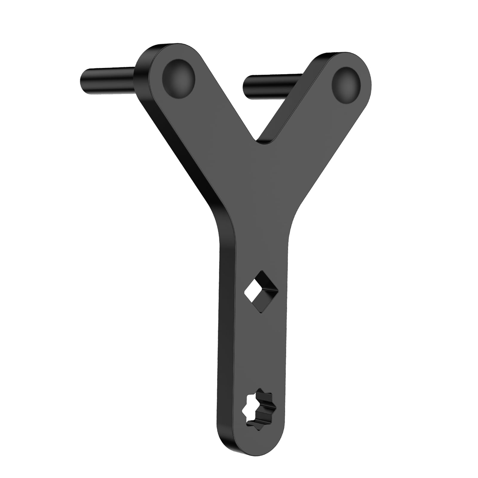 US Lower Control Arm Pry Tool Alloy Steel Lower Control Arm Removal Tool Easy to Use Y Shape Puller Uniform Force Swing Arm Removal Tool Safe Stable Pry Tool Suitable for Car(black)
