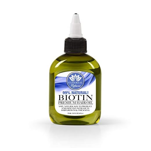 Ethereal Nature 99% Natural Hair Oil Blend with Biotin, clear, 2.54 Fl Oz